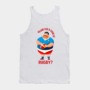 Anyone For Rugby? Tank Top